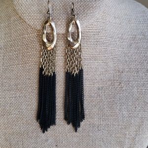 Stella & Dot Lillith Fringe Earrings